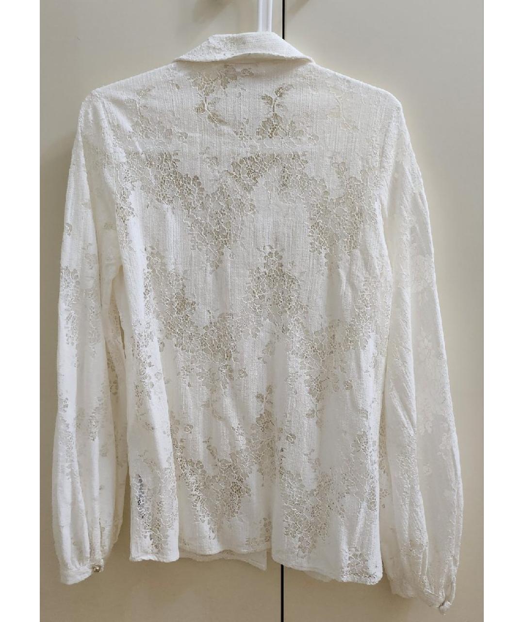 LIU JO Белая хлопковая рубашка, фото 2