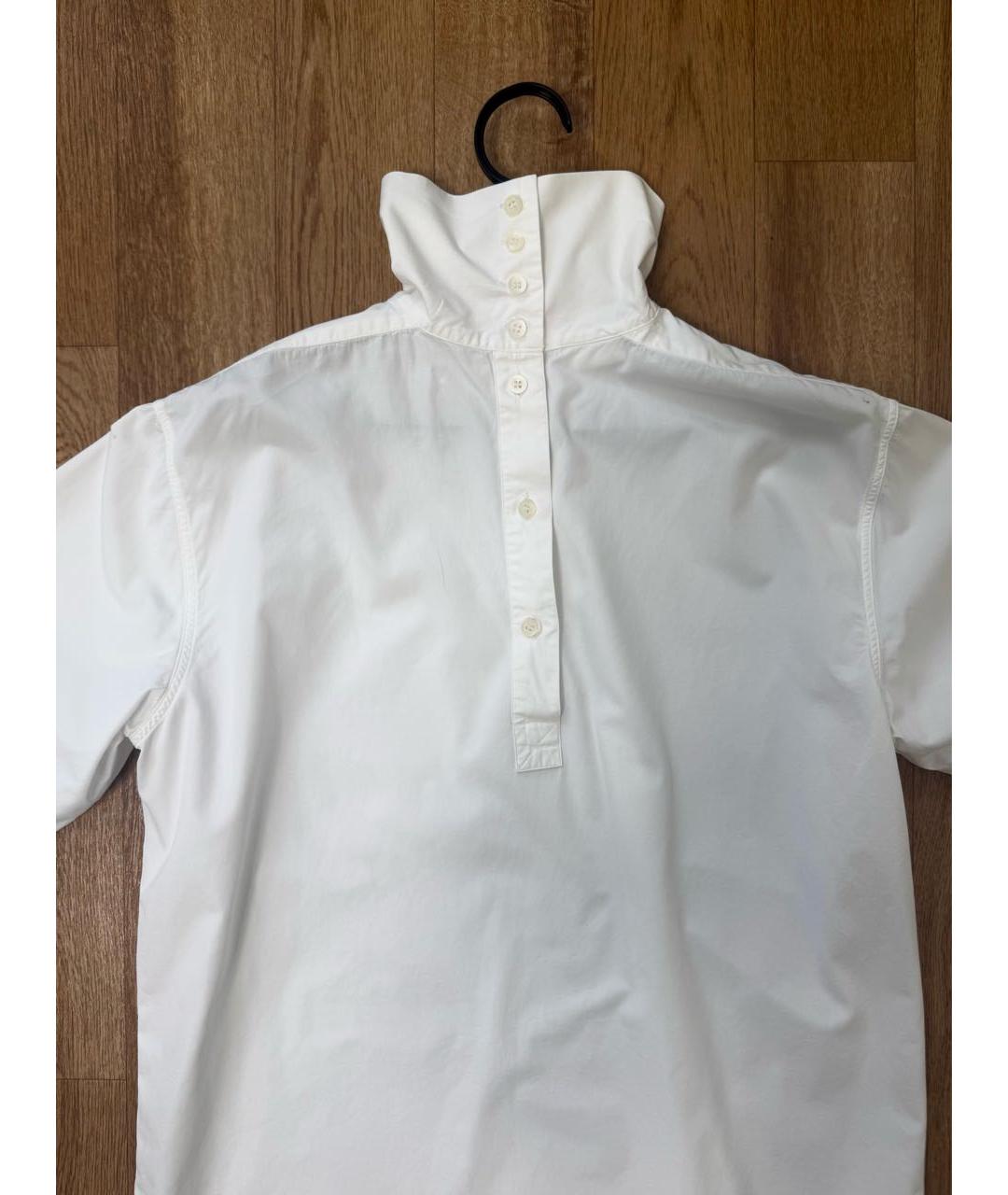DRIES VAN NOTEN Белая хлопковая рубашка, фото 2