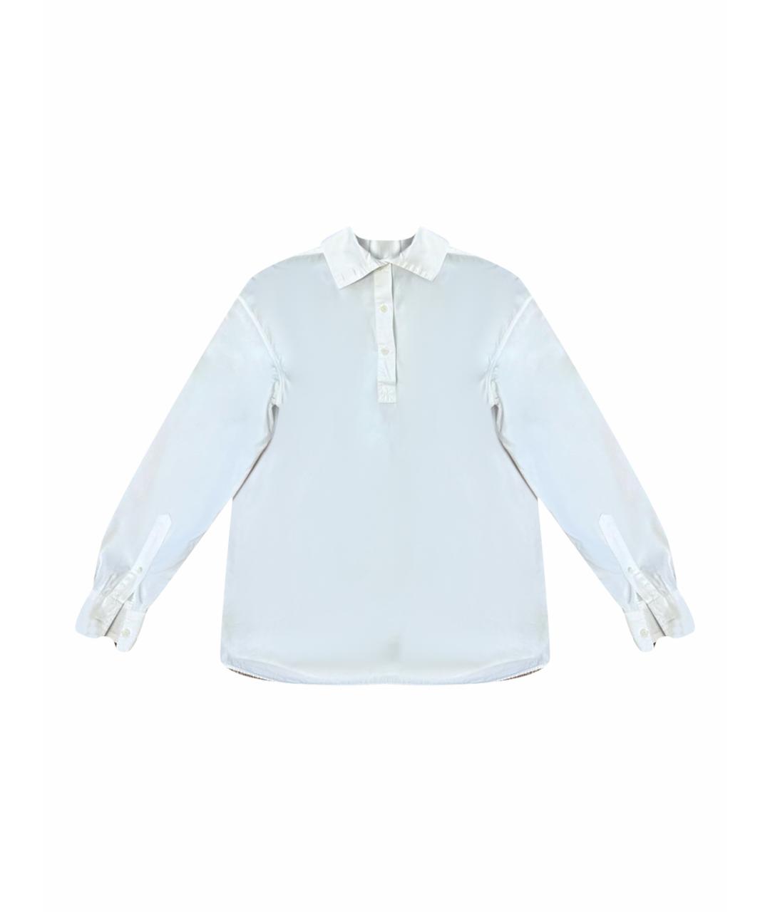 DRIES VAN NOTEN Белая хлопковая рубашка, фото 1