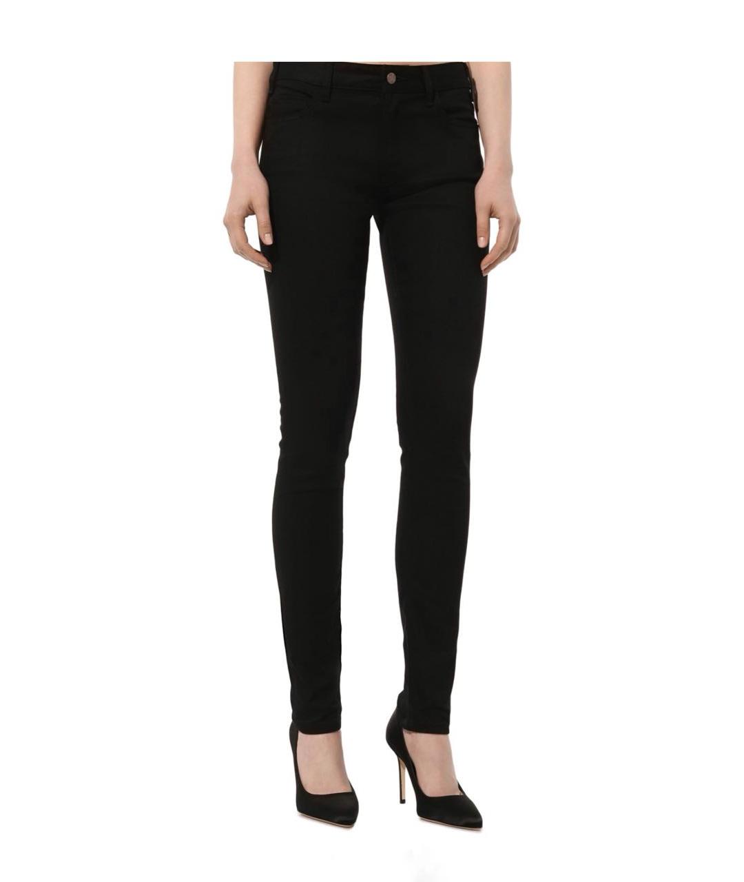 CELINE Черные хлопковые джинсы слим, фото 2