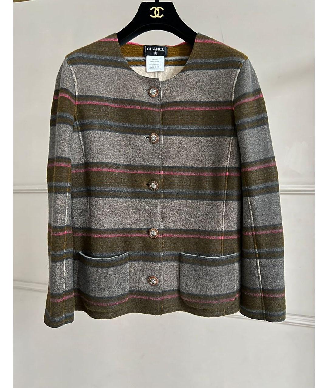 CHANEL Коричневый джемпер / свитер, фото 9