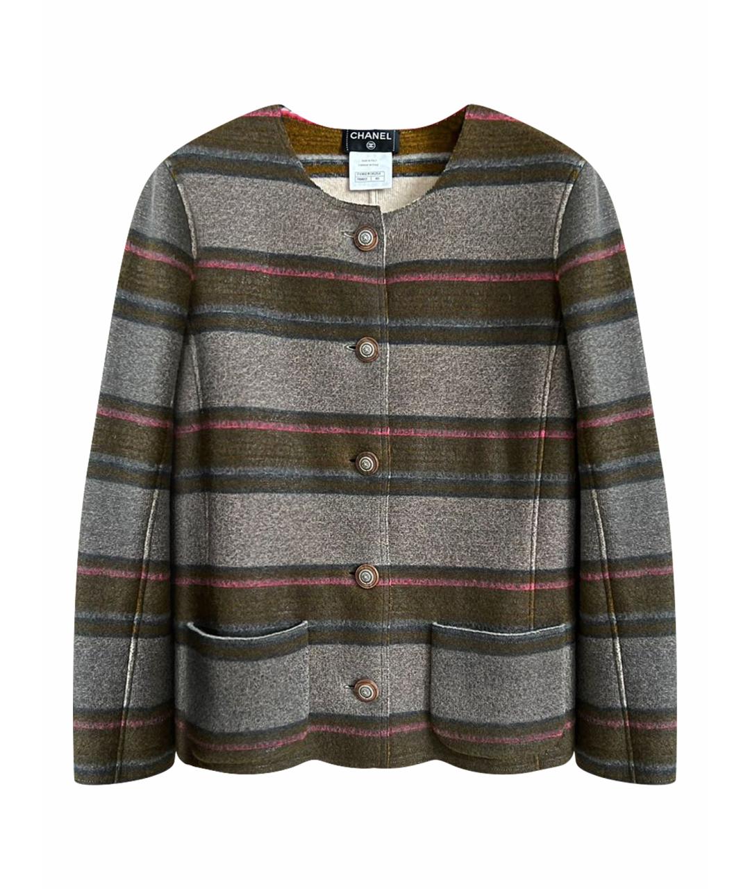 CHANEL Коричневый джемпер / свитер, фото 1