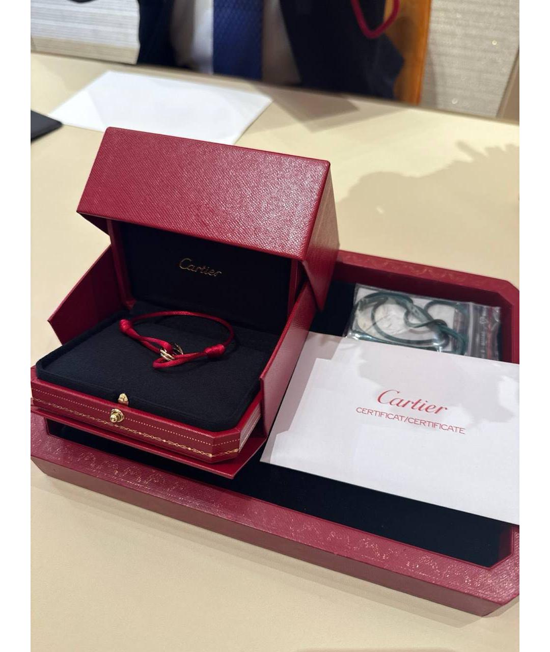 CARTIER Красный браслет, фото 2