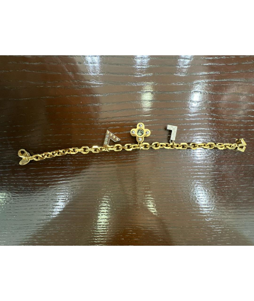 LOUIS VUITTON Желтый браслет, фото 8