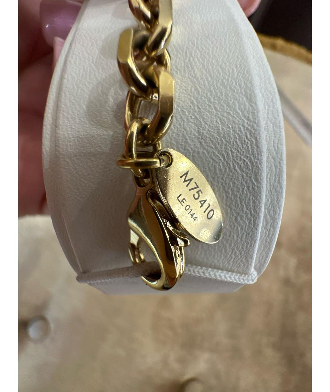 LOUIS VUITTON Желтый браслет, фото 5
