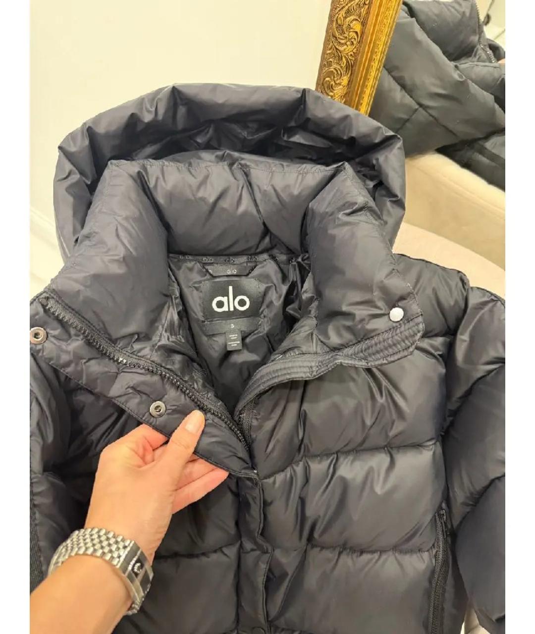 ALO YOGA Черная куртка, фото 3