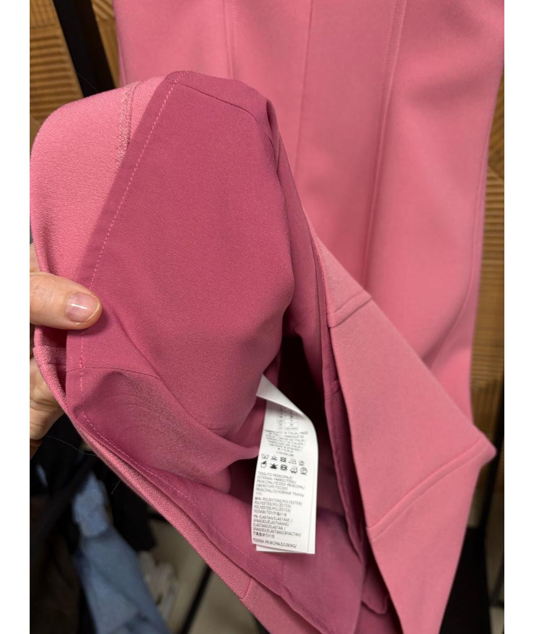 BLUMARINE Розовое коктейльное платье, фото 7