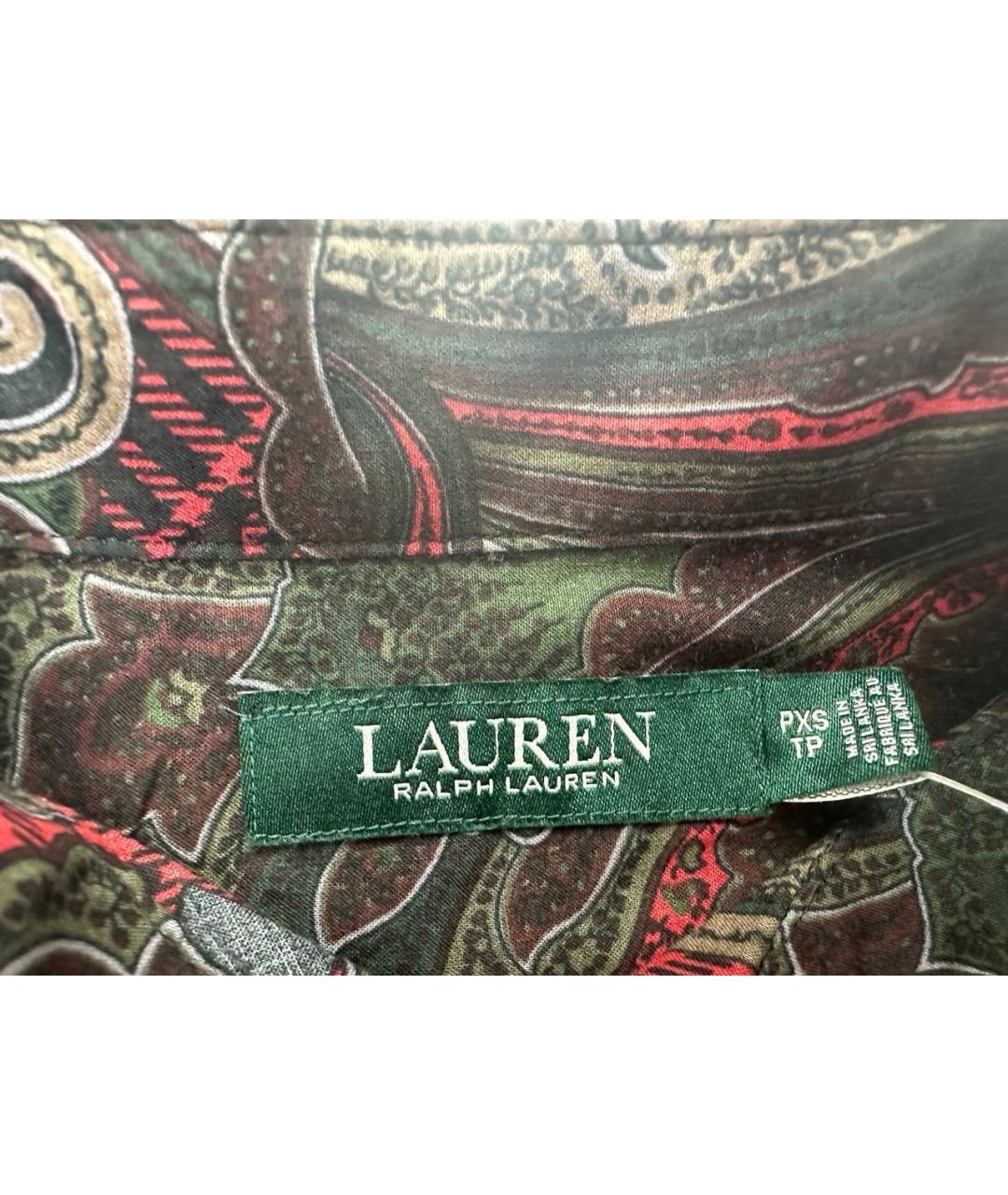 RALPH LAUREN Мульти хлопковая рубашка, фото 3