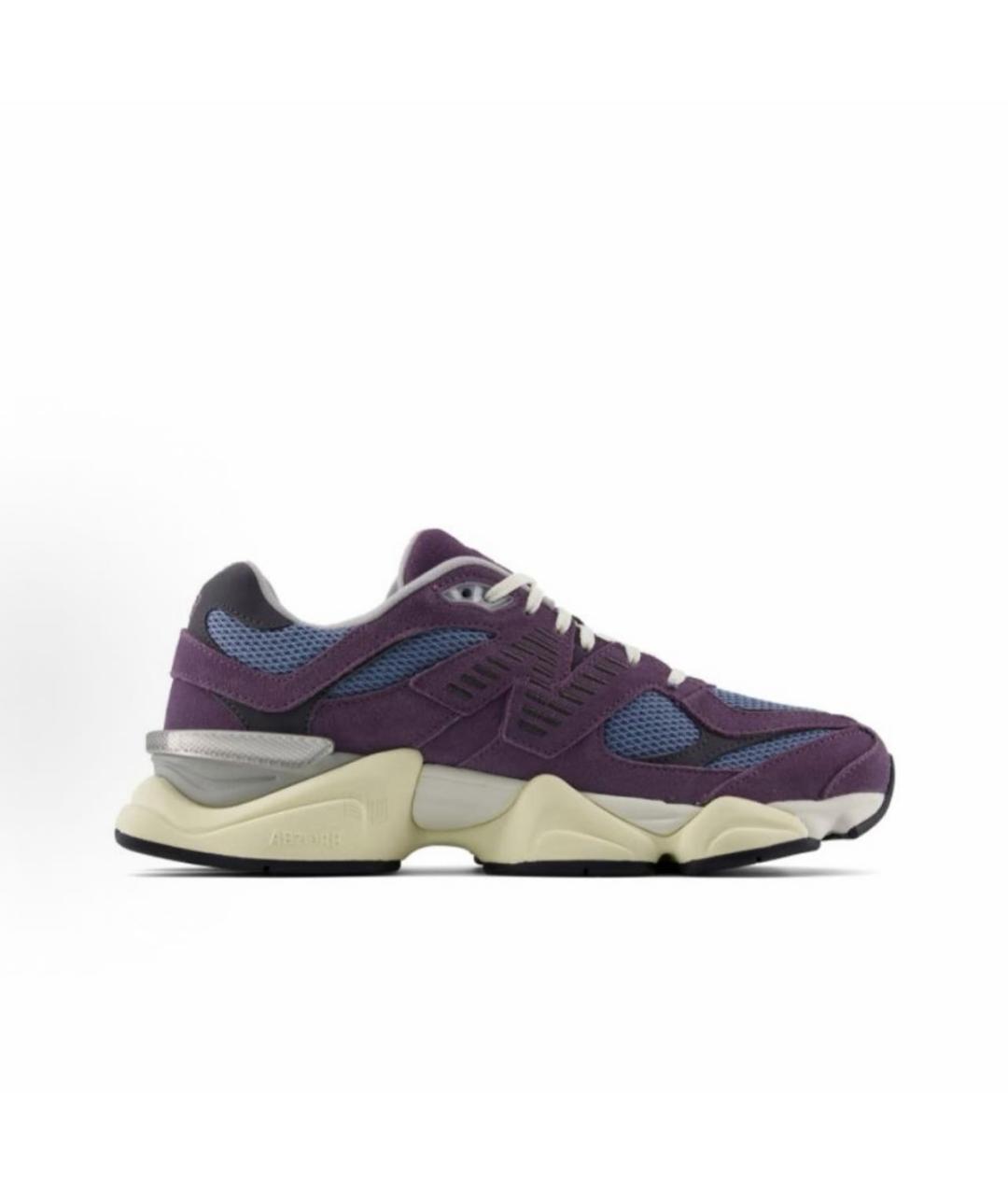 NEW BALANCE Фиолетовые замшевые слипоны, фото 5