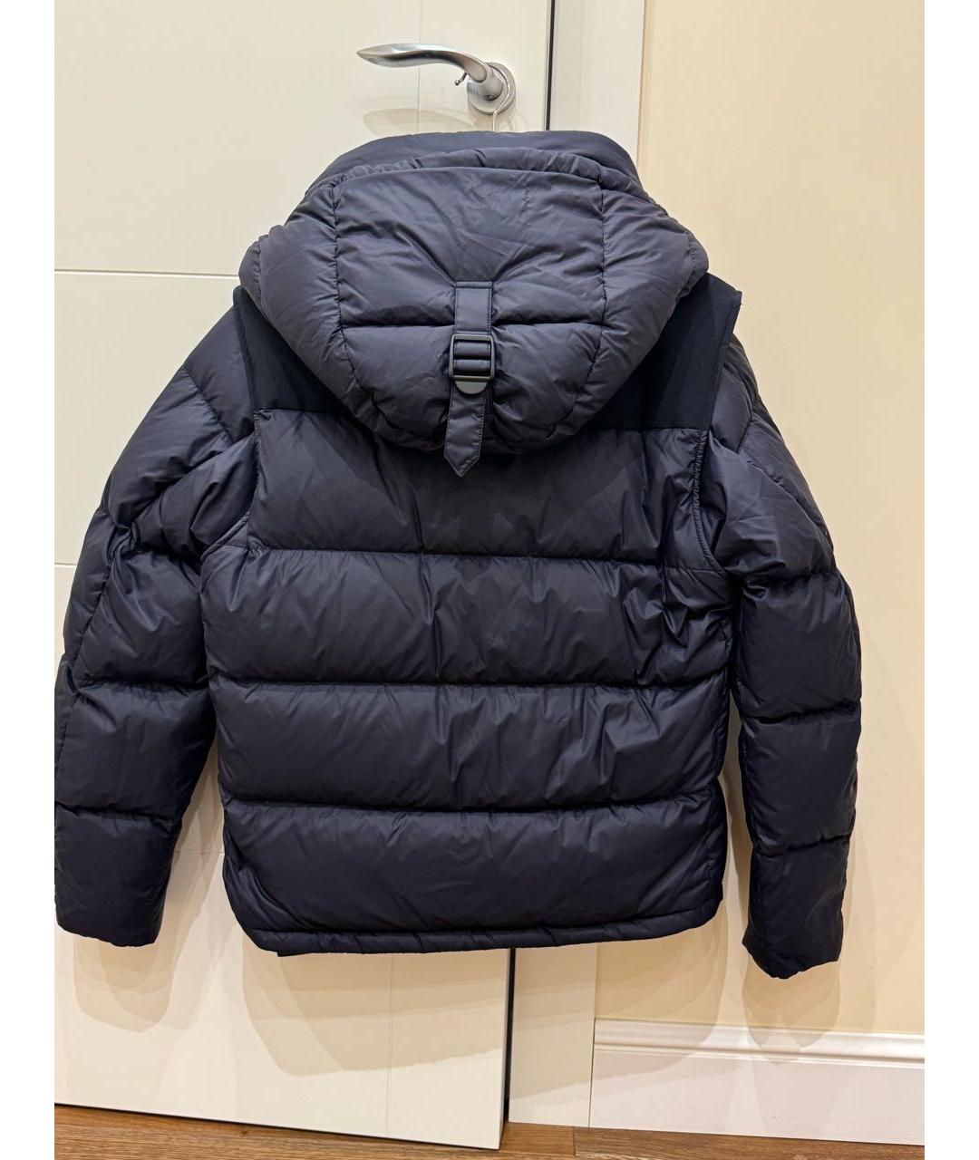 BURBERRY Темно-синий пуховик, фото 8