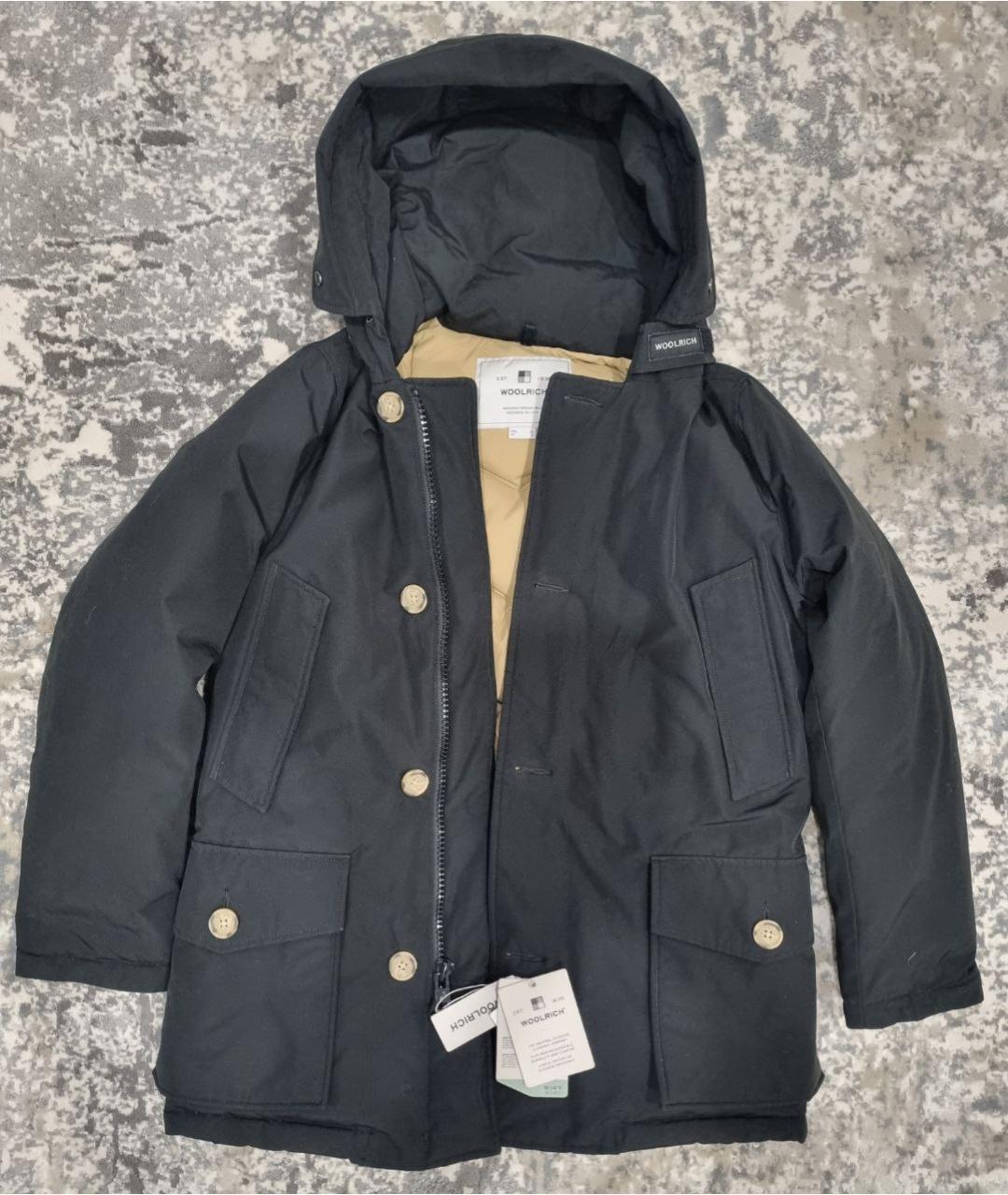 WOOLRICH Черная хлопковая куртка, фото 3