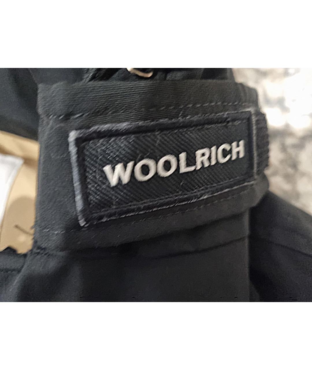 WOOLRICH Черная хлопковая куртка, фото 5