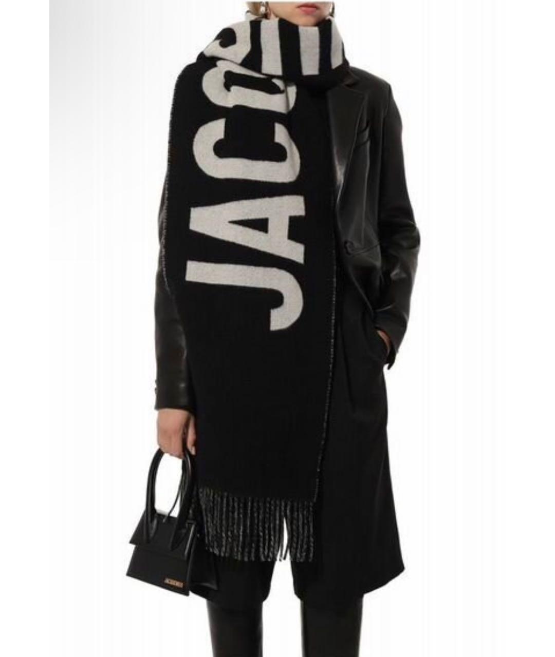 JACQUEMUS Темно-синий шарф, фото 2