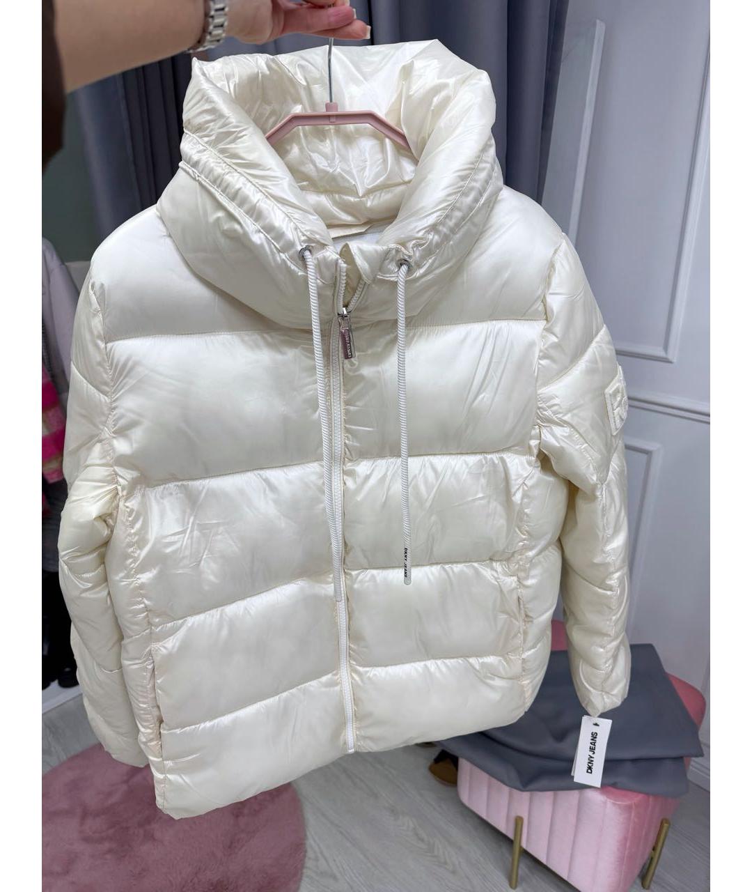 DKNY Бежевая куртка, фото 9
