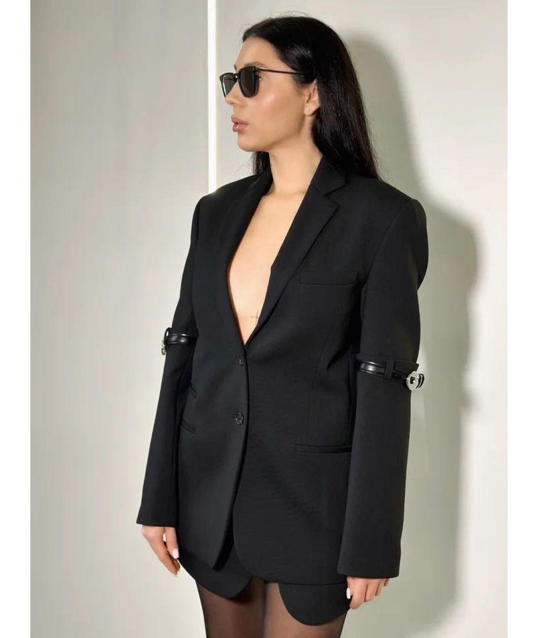 COPERNI Черный полиэстеровый жакет/пиджак, фото 4