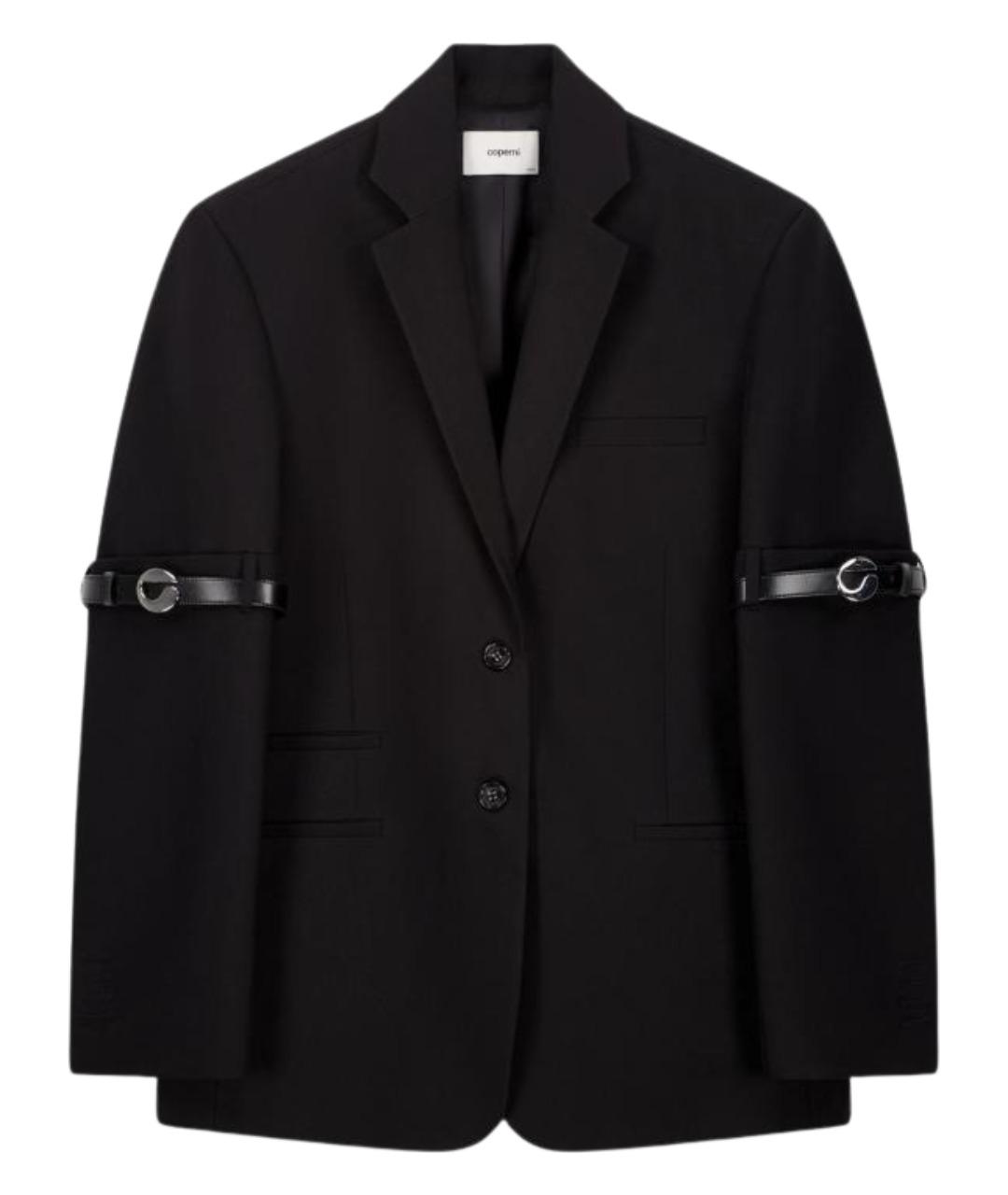 COPERNI Черный полиэстеровый жакет/пиджак, фото 1