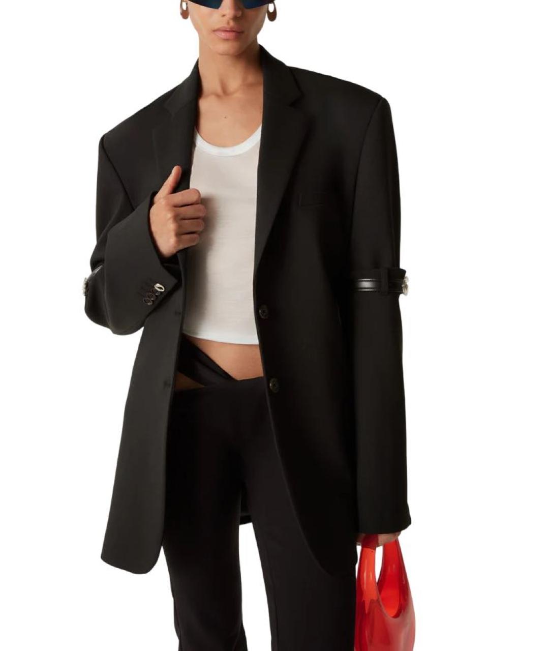 COPERNI Черный полиэстеровый жакет/пиджак, фото 3