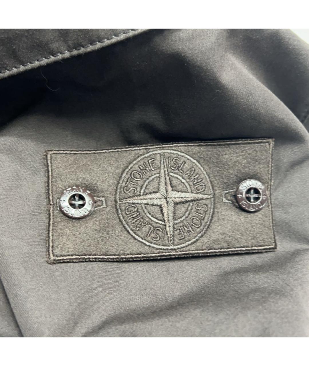 STONE ISLAND Коричневые повседневные брюки, фото 5