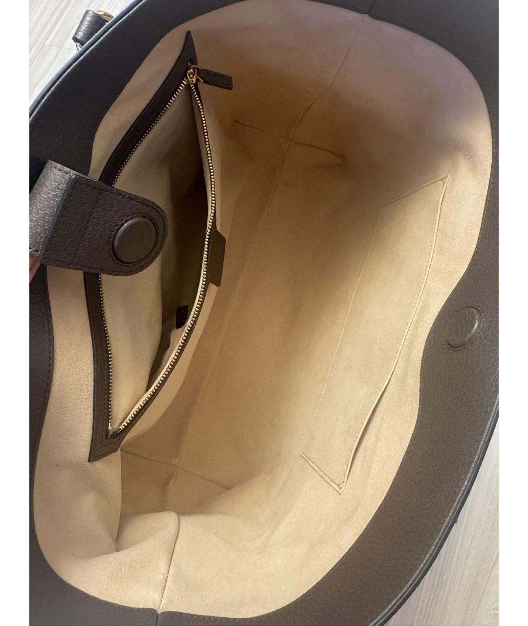 GUCCI Бежевая сумка тоут, фото 7