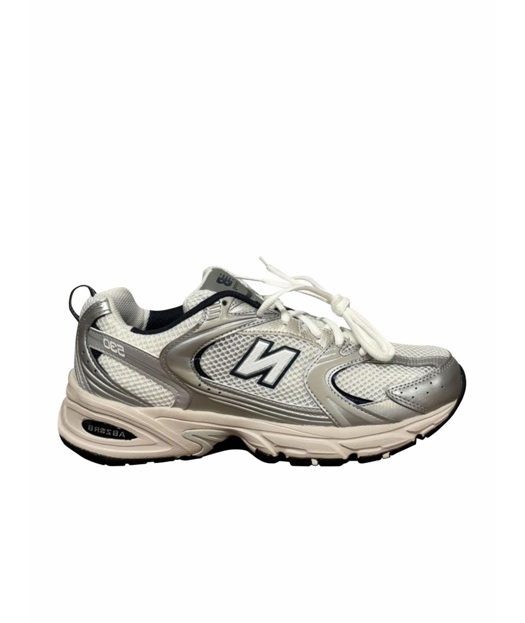 NEW BALANCE Серые низкие кроссовки / кеды, фото 1