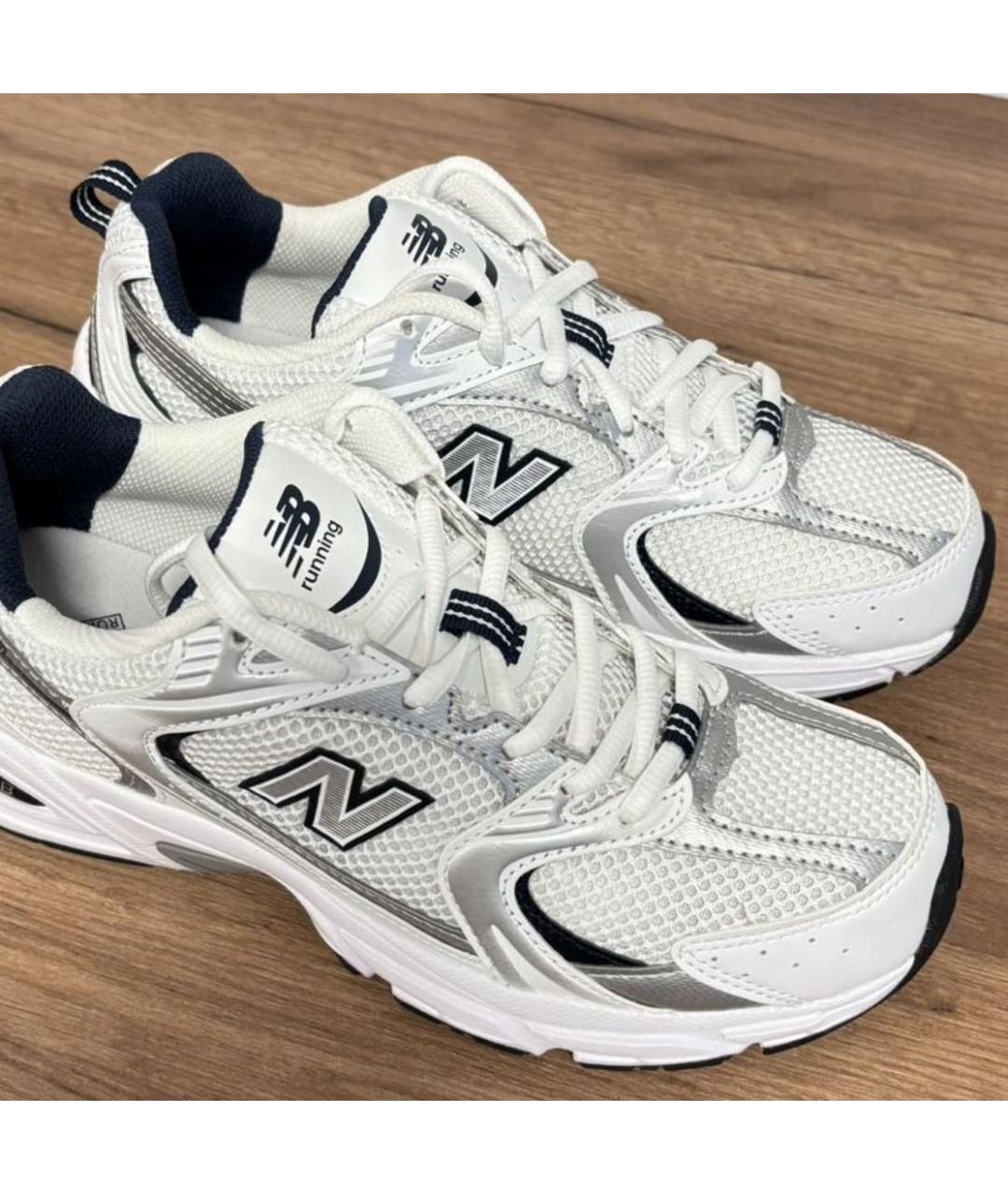 NEW BALANCE Серые кроссовки, фото 2