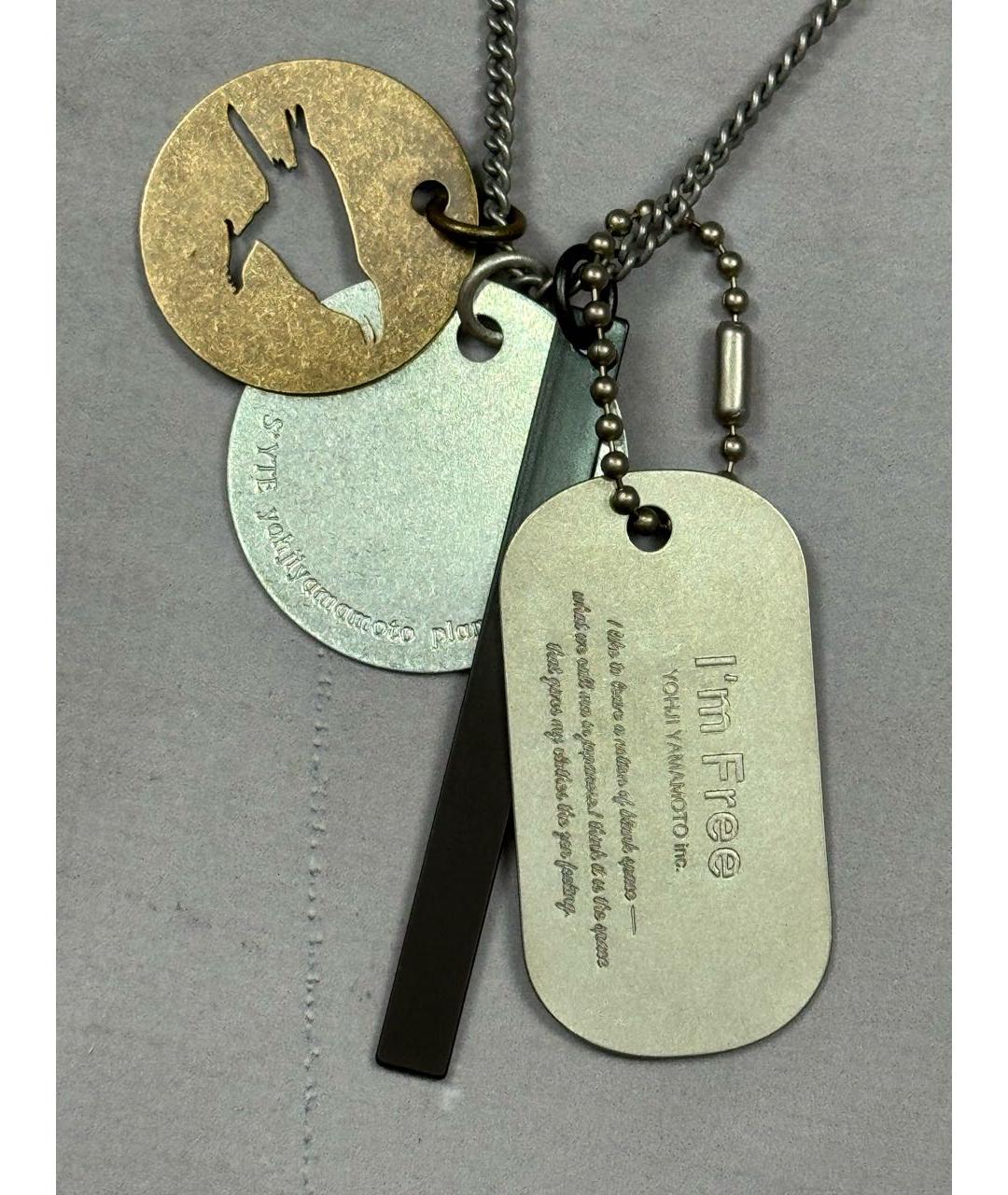 YOHJI YAMAMOTO Серебряная цепочка/подвеска, фото 3