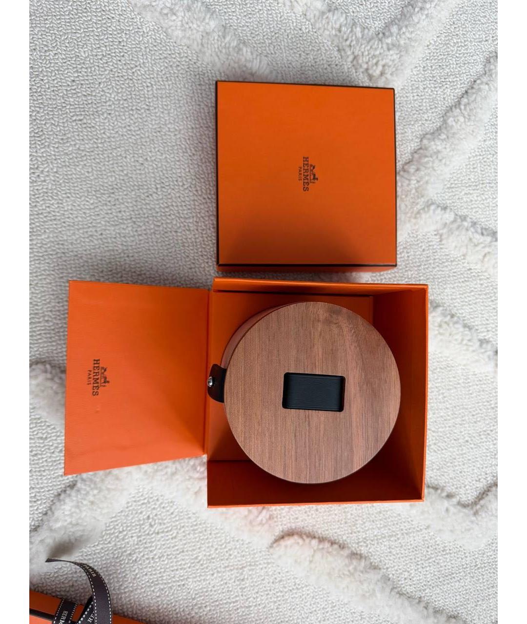 HERMES Серебряные стальные часы, фото 6