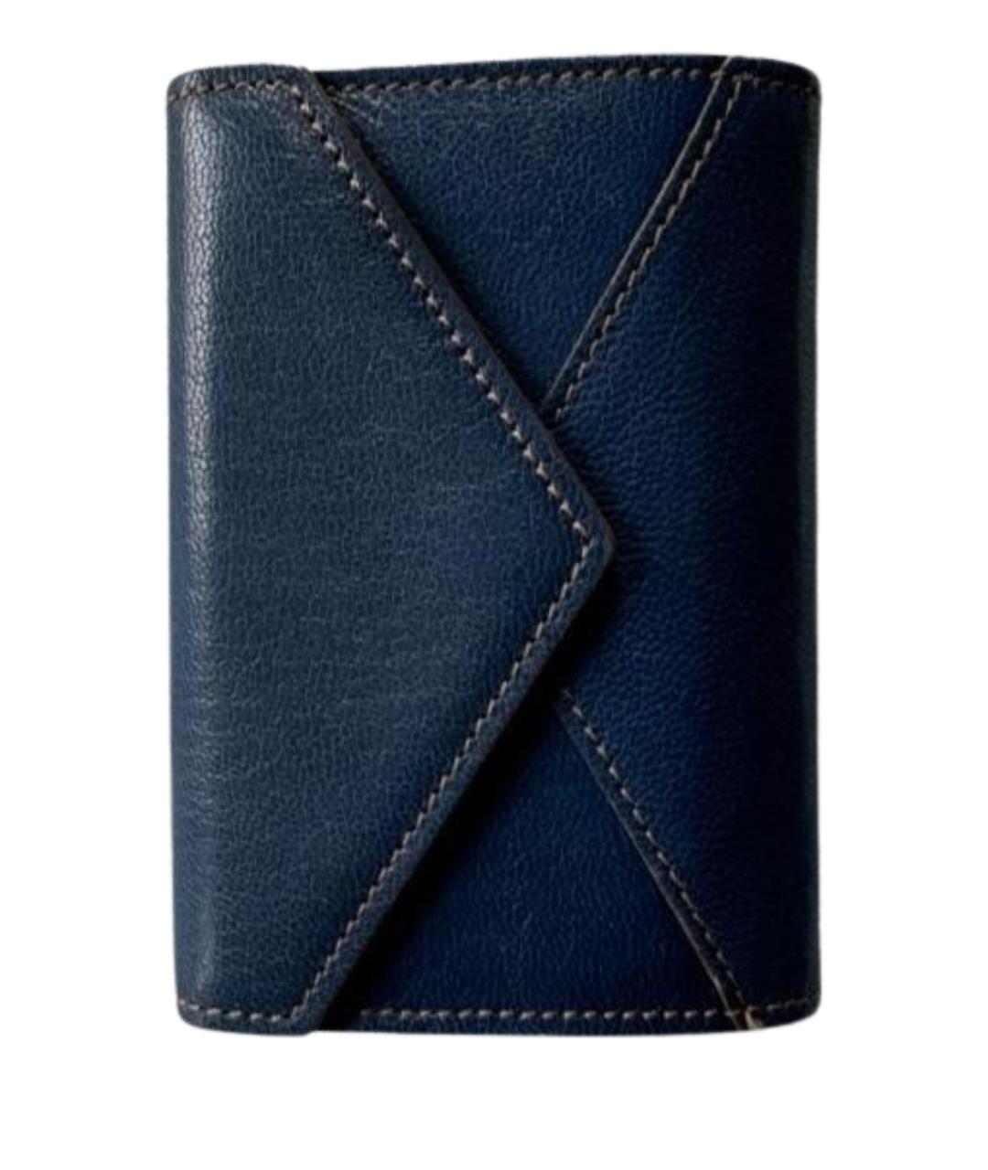 CARTIER Синий кожаный кардхолдер, фото 1