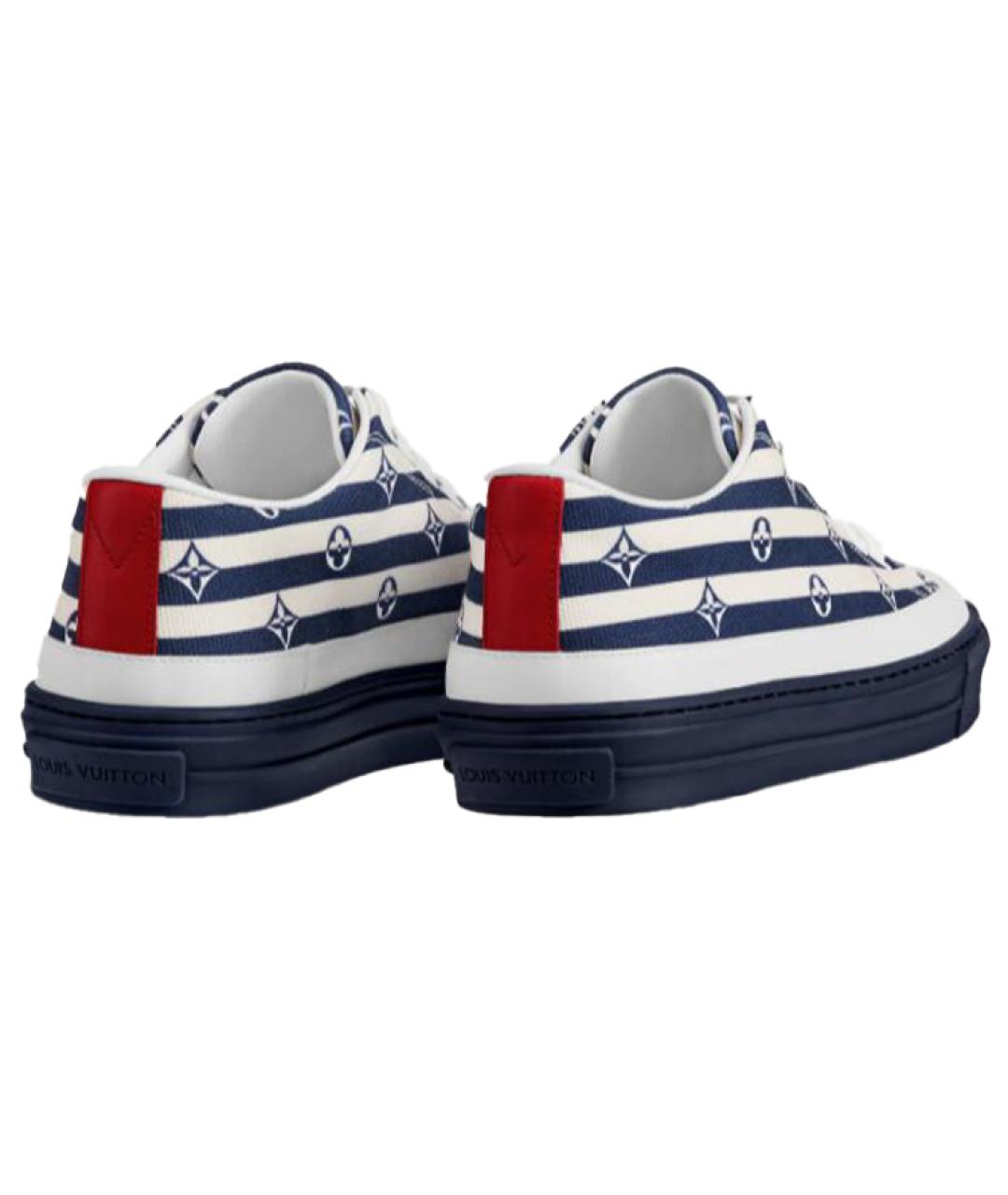 LOUIS VUITTON Мульти текстильные кеды, фото 4