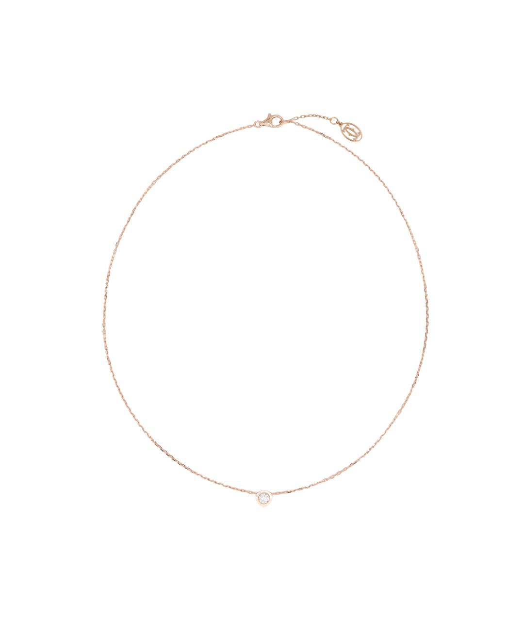 CARTIER Золотое колье из розового золота, фото 5