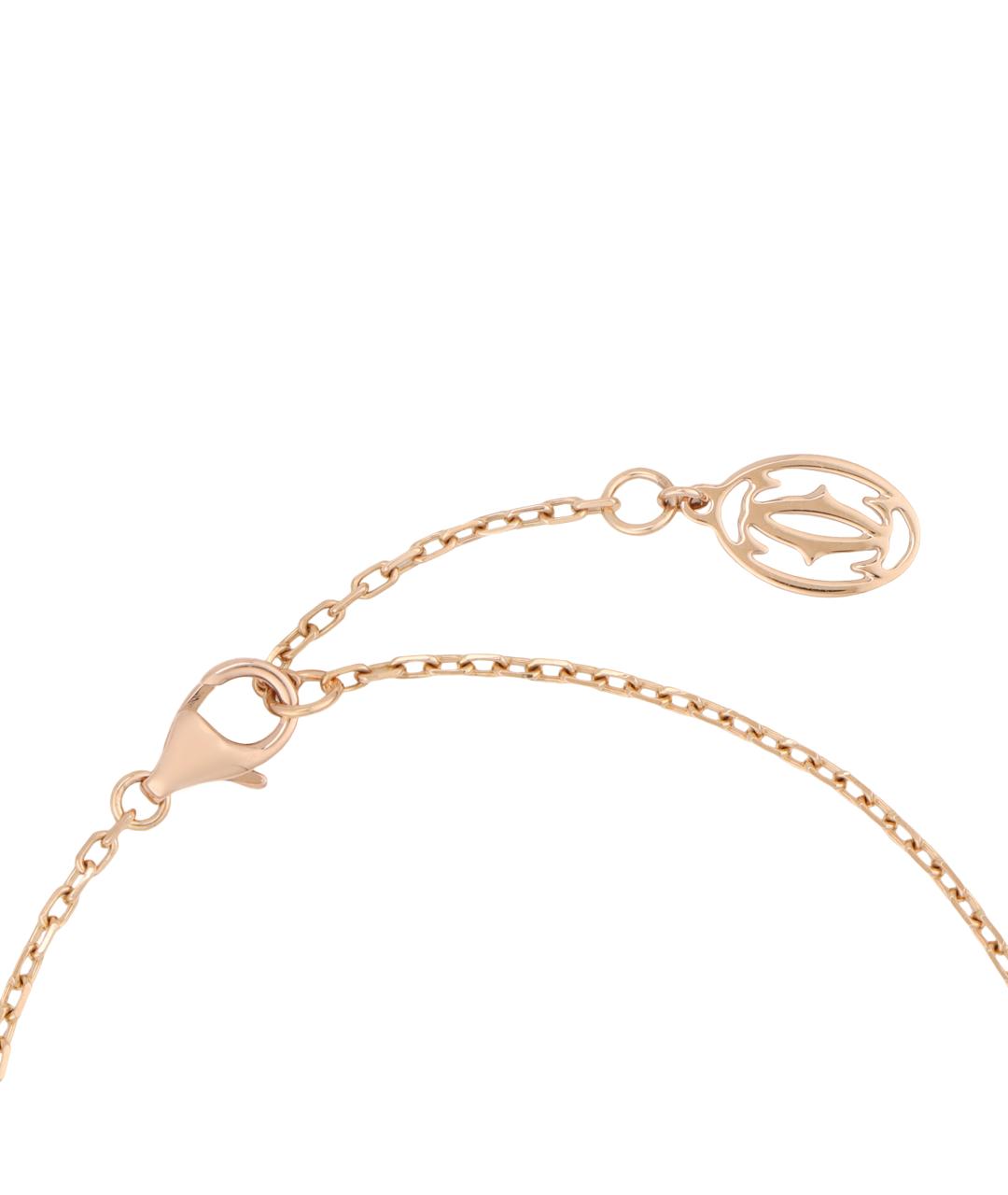 CARTIER Золотое колье из розового золота, фото 3