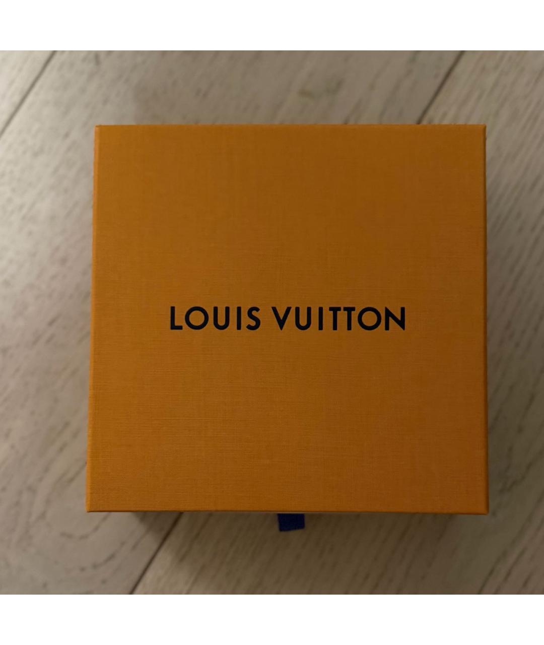 LOUIS VUITTON Черный кожаный ремень, фото 2