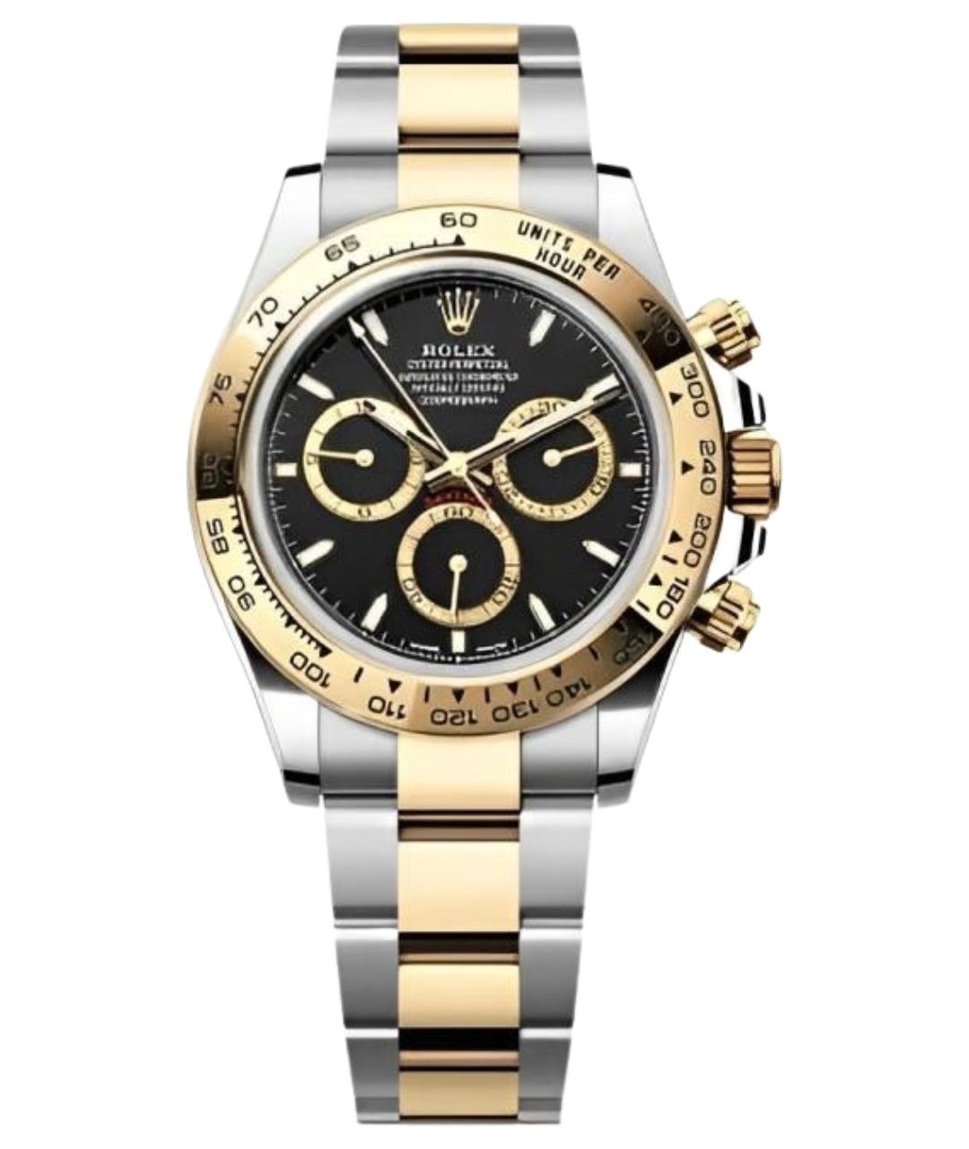 ROLEX Серебряные часы из желтого золота, фото 1