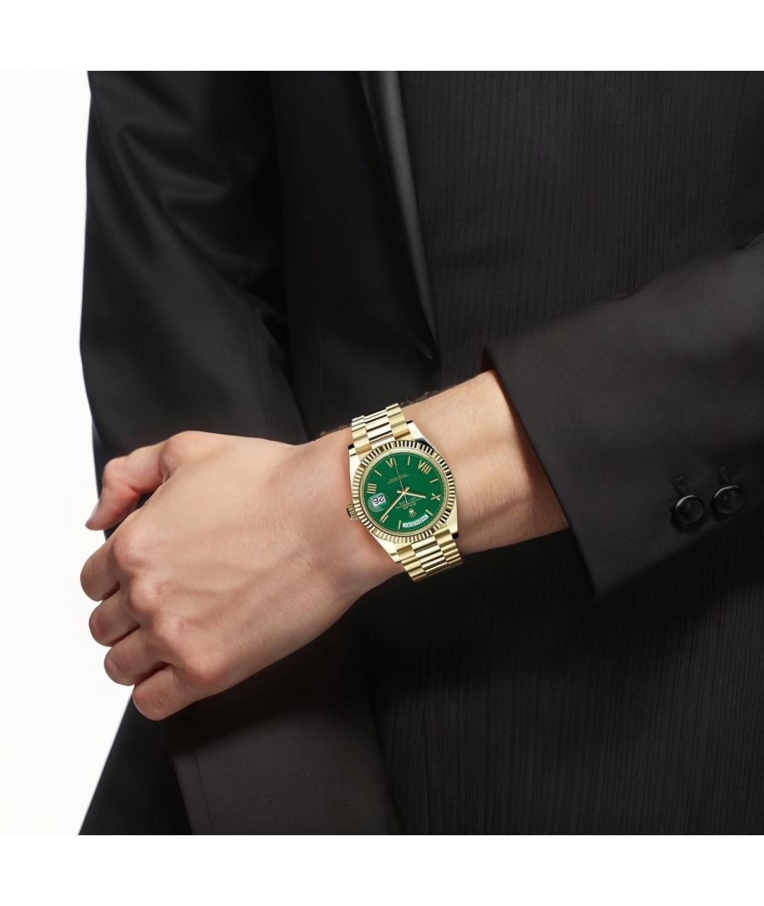 ROLEX Золотые часы из желтого золота, фото 2