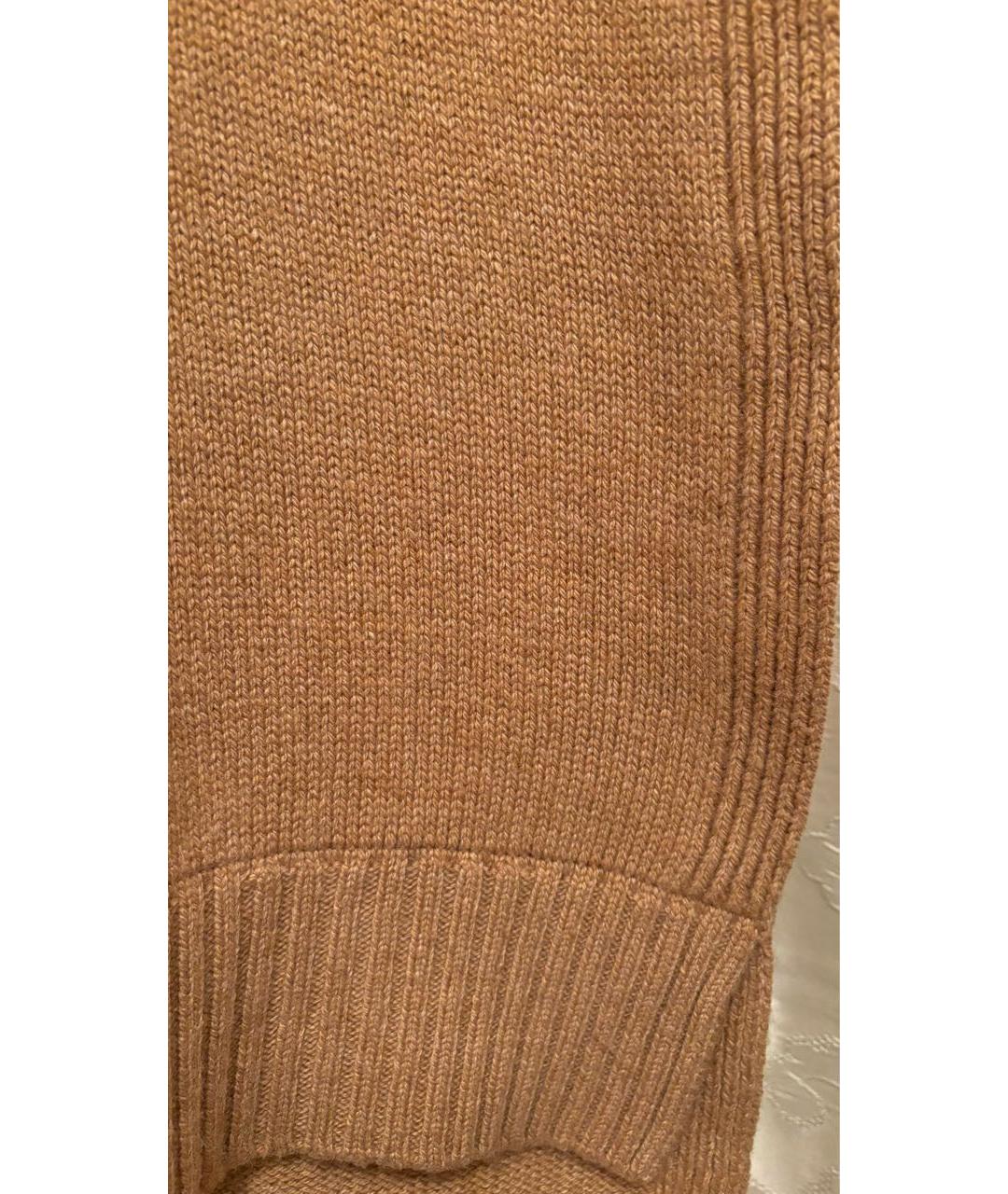 JIL SANDER Бежевый кашемировый воротник, фото 2