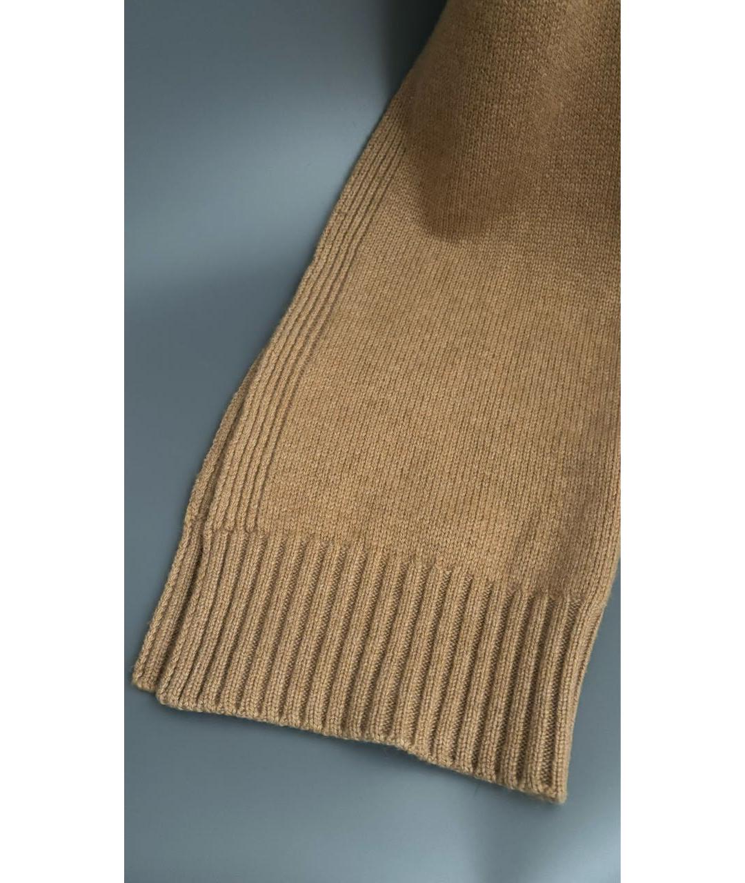 JIL SANDER Бежевый кашемировый воротник, фото 4