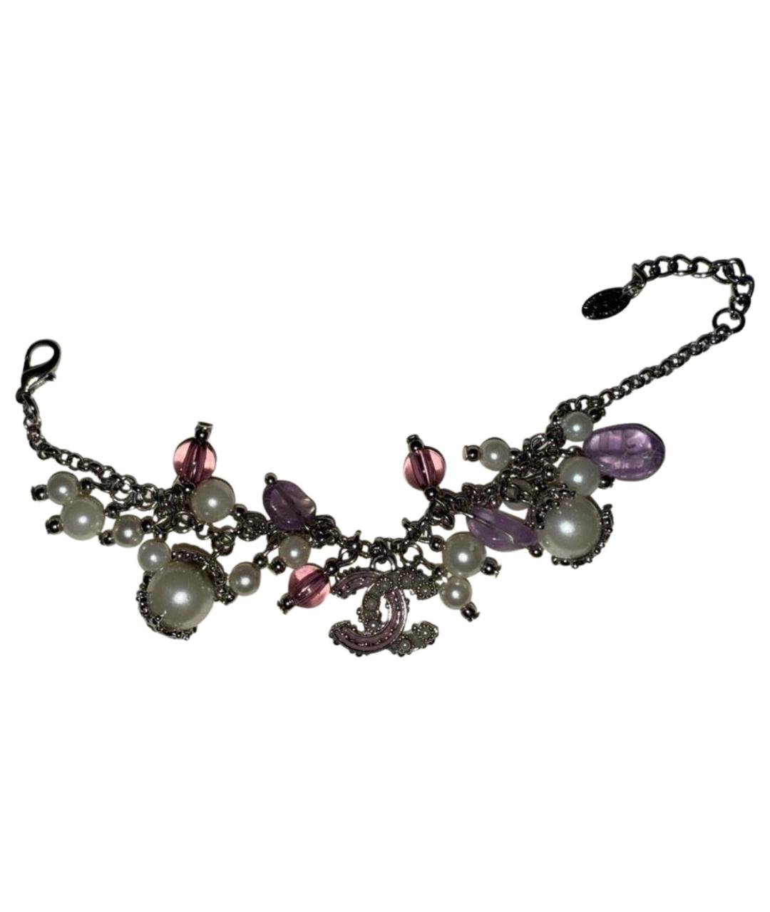 CHANEL Серебряный с серебряным покрытием браслет, фото 1