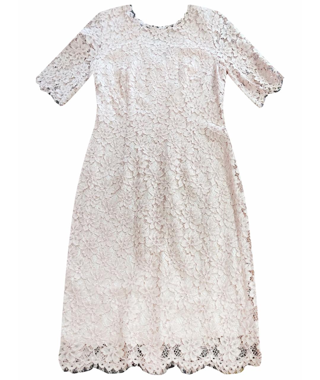 HUGO BOSS Коралловое шелковое повседневное платье, фото 1