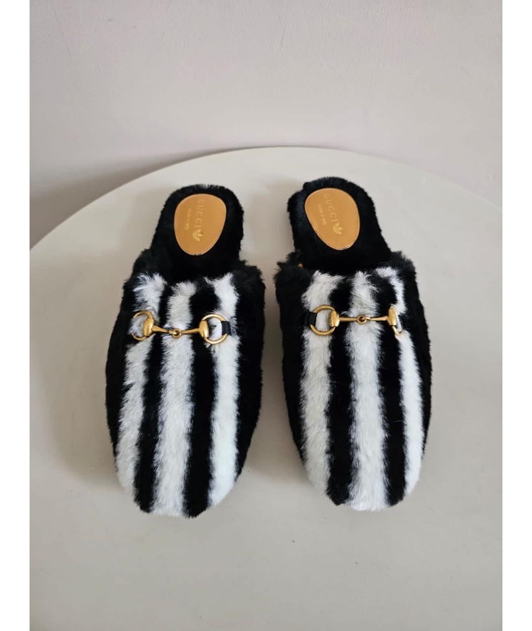 GUCCI Черные мюли, фото 6