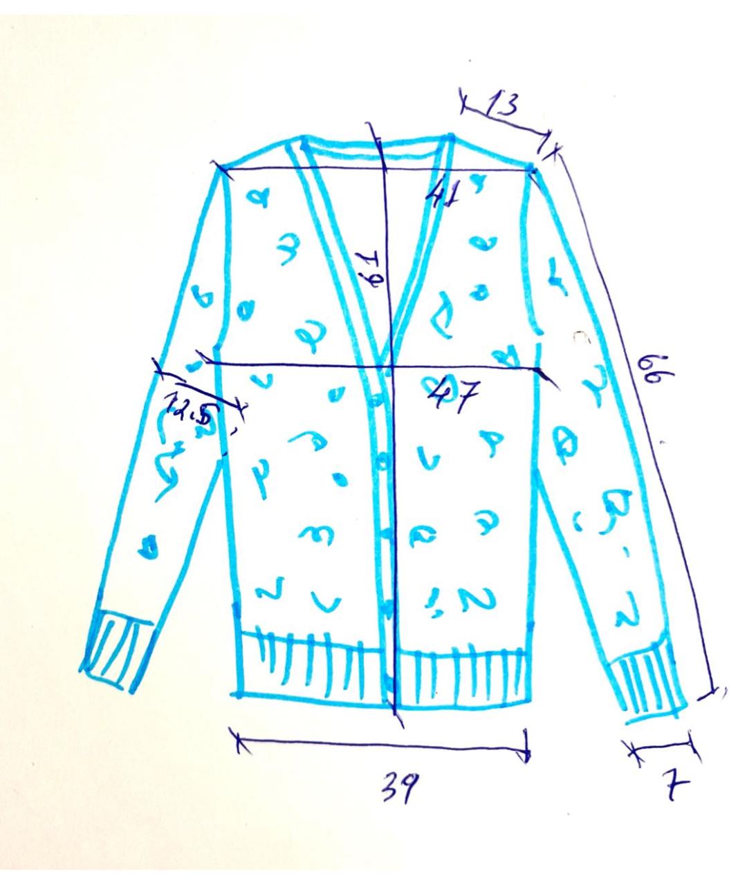 JUICY COUTURE Бежевый шерстяной кардиган, фото 8