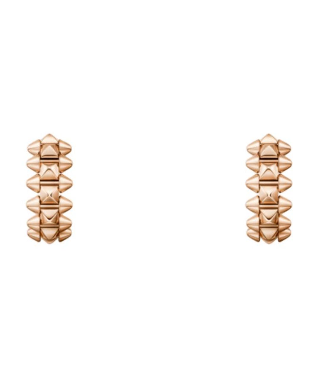 CARTIER Розовые серьги из розового золота, фото 1