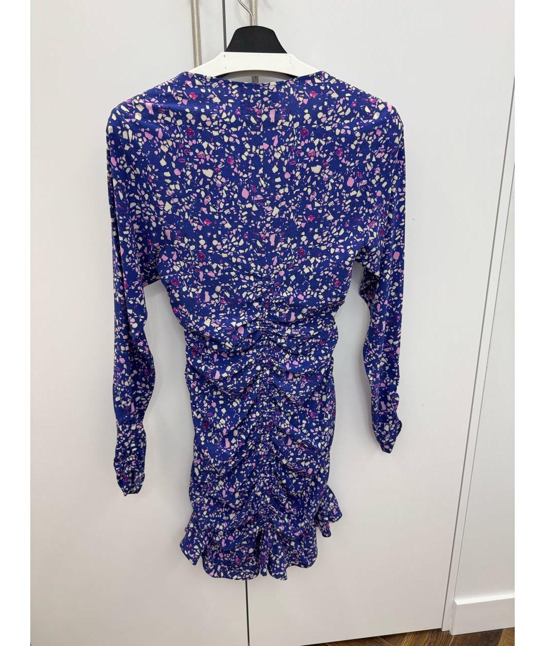 ISABEL MARANT Мульти шелковое коктейльное платье, фото 2