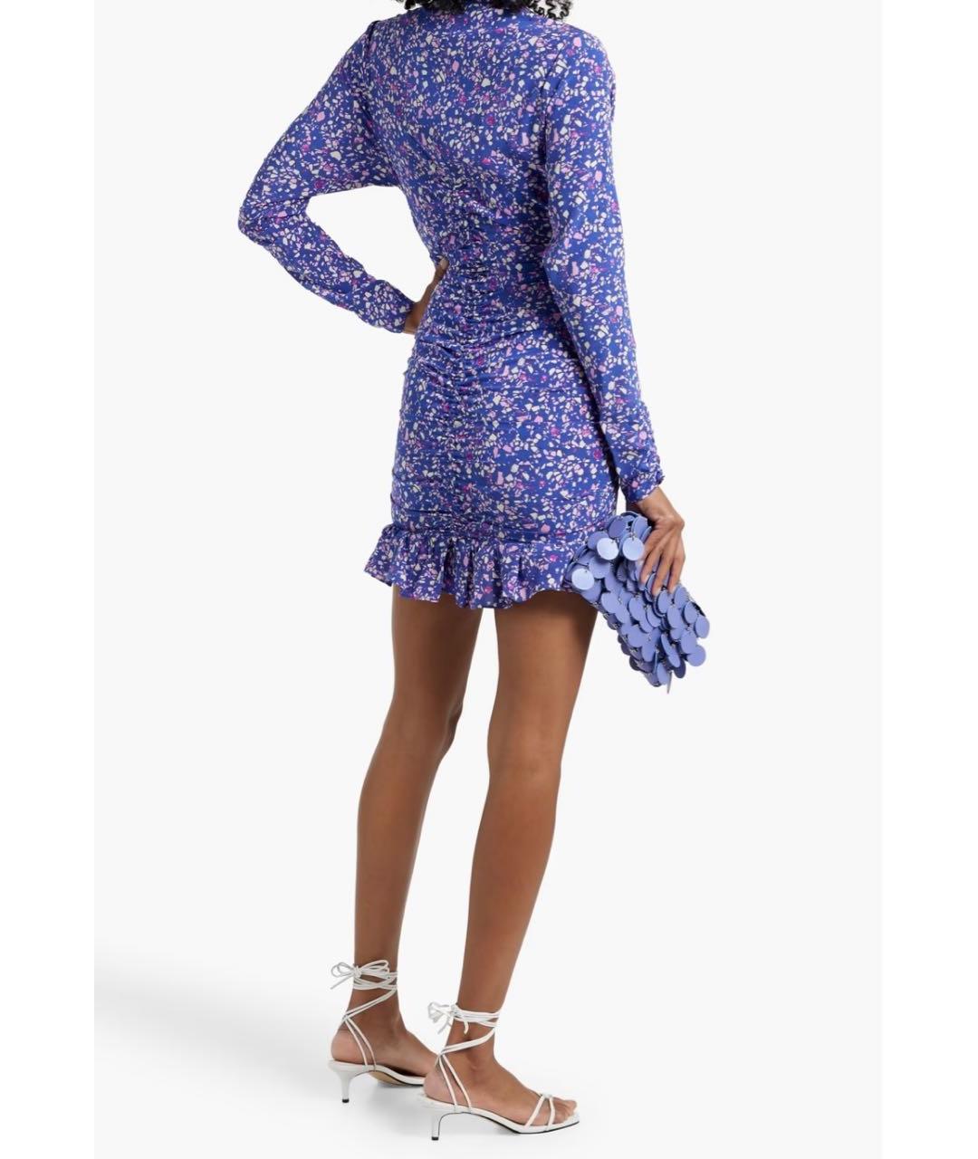 ISABEL MARANT Мульти шелковое коктейльное платье, фото 5