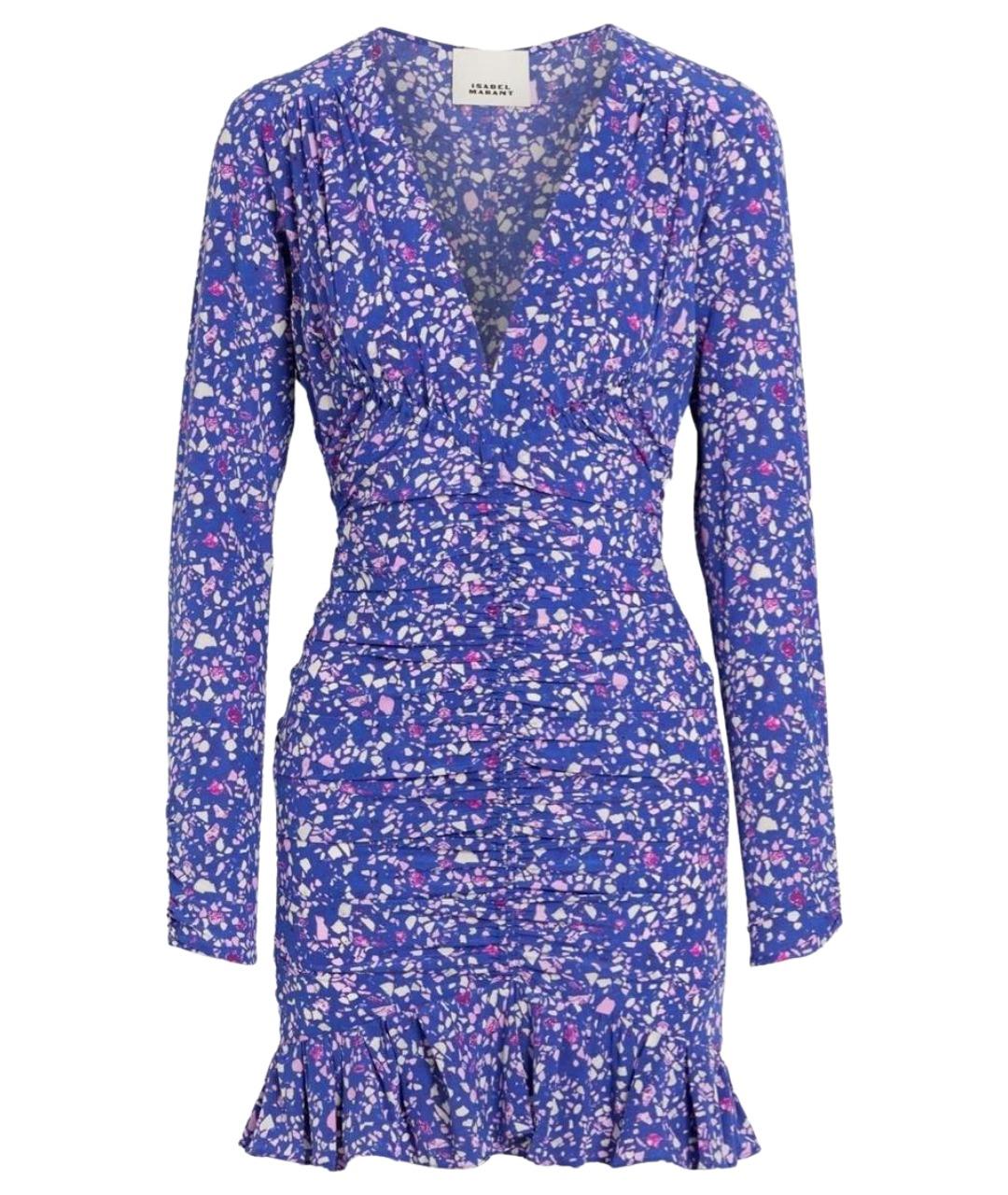ISABEL MARANT Мульти шелковое коктейльное платье, фото 1