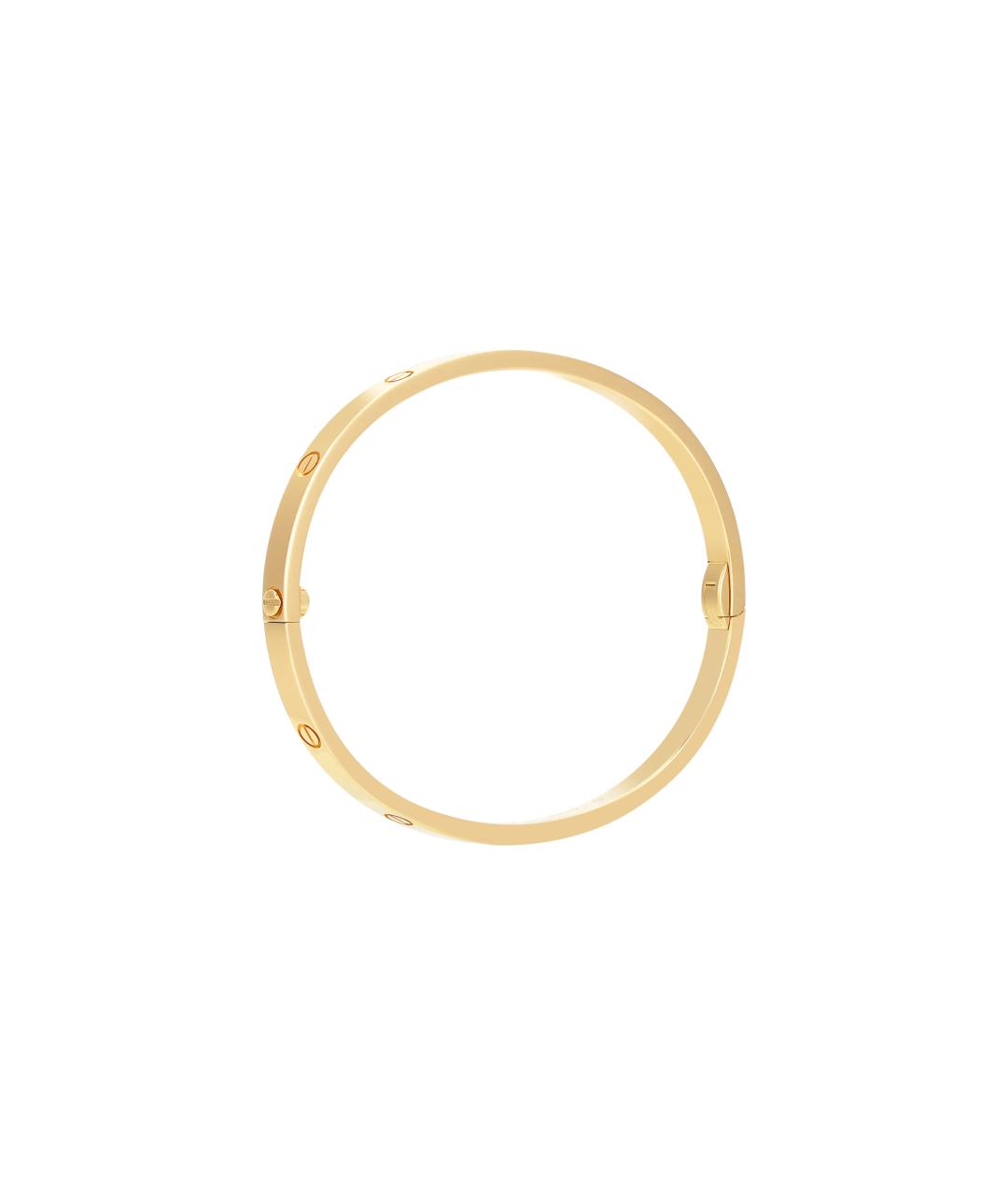 CARTIER Желтый браслет из желтого золота, фото 5