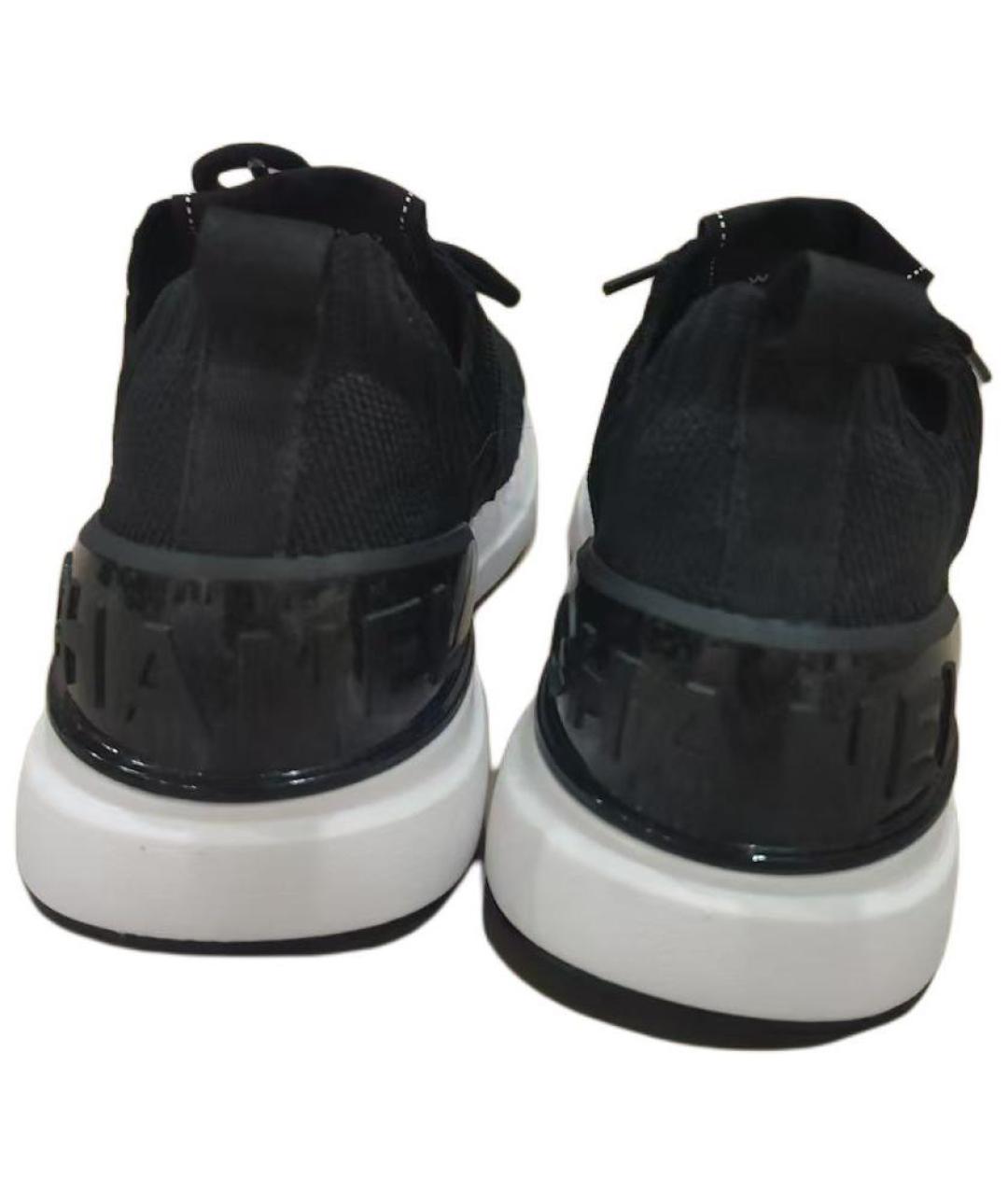 CHANEL Черные текстильные кроссовки, фото 5