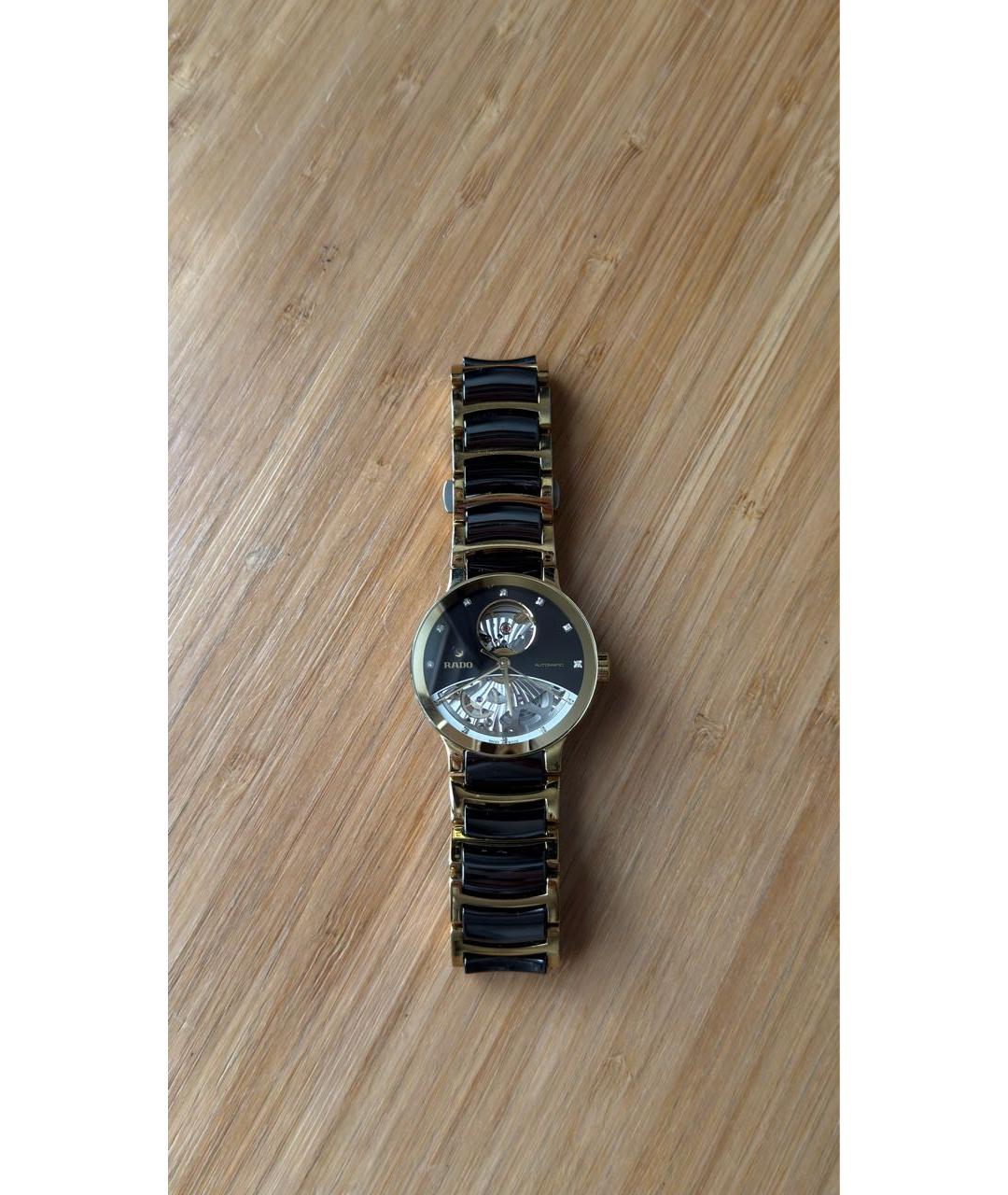 RADO Черные титановые часы, фото 5