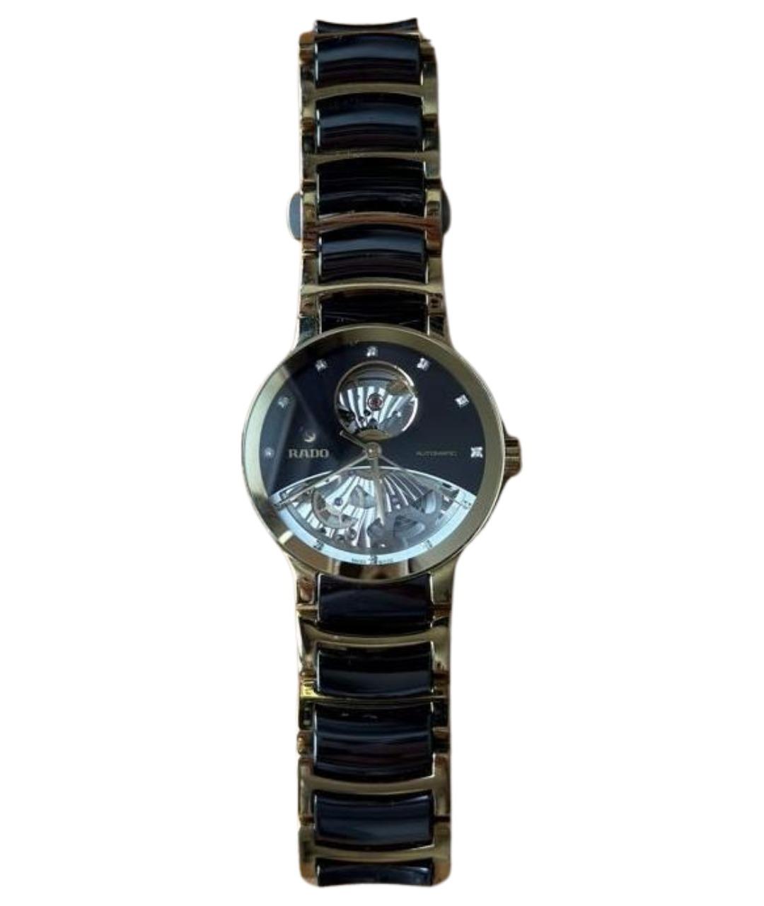 RADO Черные титановые часы, фото 1