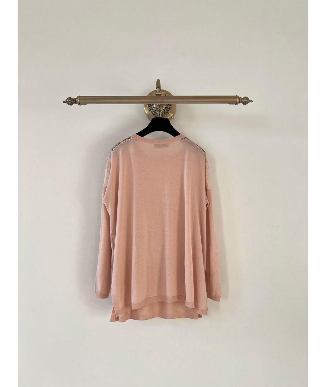 VALENTINO Розовый джемпер / свитер, фото 2