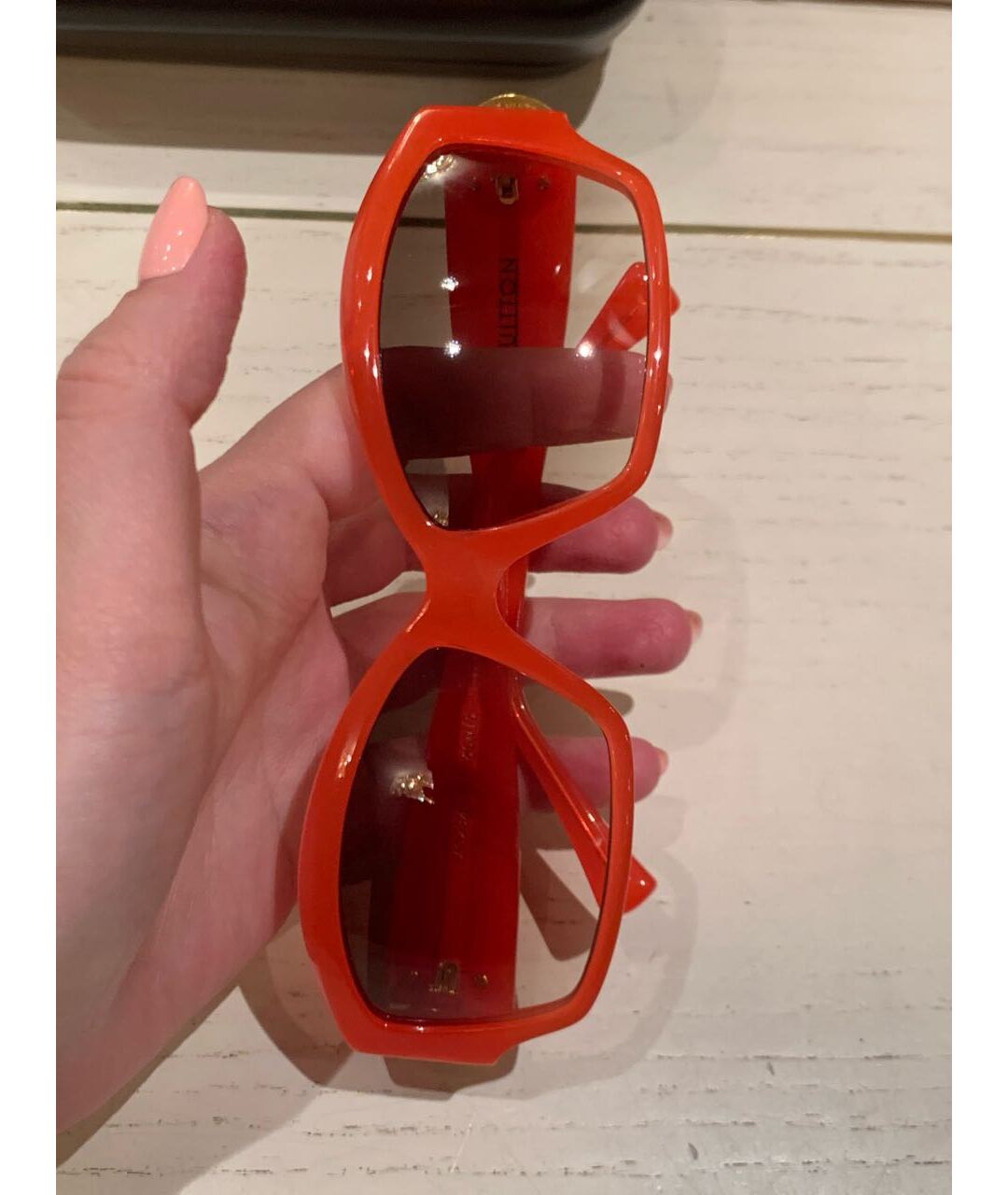 LOUIS VUITTON Пластиковые солнцезащитные очки, фото 2